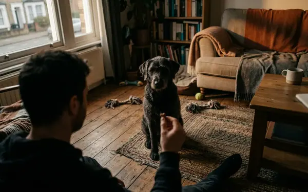 Jak naučit psa základní triky doma bez profesionálního trenéra