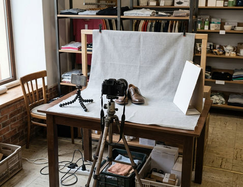 Obrázek zobrazující fotografické nastavení
